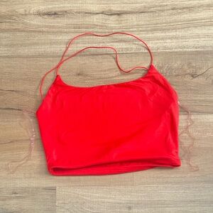 OOTDFash Red Crop Top
